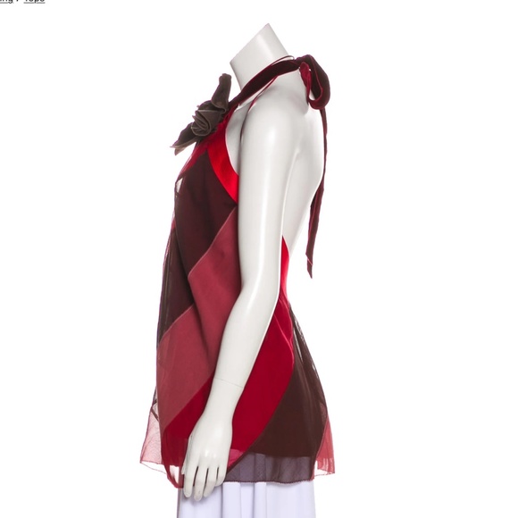 MARC JACOBS Silk Halter Top - Picture 3 of 3